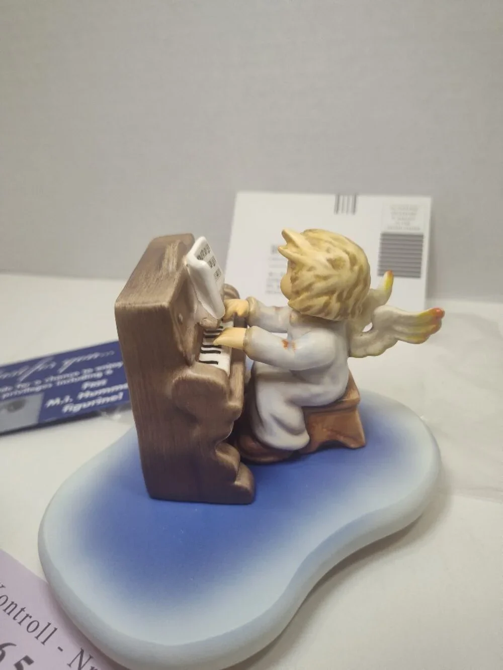Hummel Goebel Precious Pianist #2135/C TMK8 Angel Playing Piano w/Box
